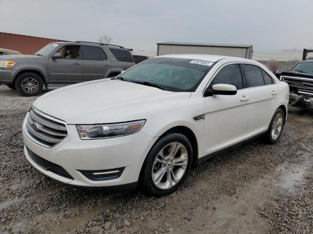 1FAHP2E90DG213678 - 2013 FORD TAURUS SEL WHITE photo 1