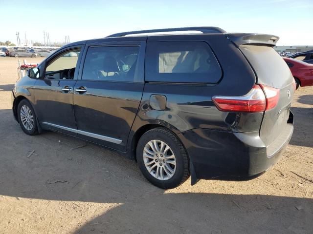 5TDYK3DC1GS750842 - 2016 TOYOTA SIENNA XLE BLACK photo 2