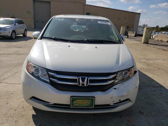 5FNRL5H6XEB056279 - 2014 HONDA ODYSSEY EXL WHITE photo 5