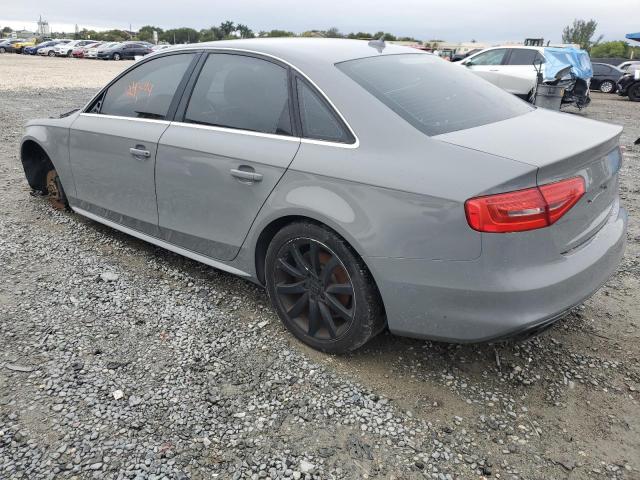 WAUAFAFL3EA058953 - 2014 AUDI A4 PREMIUM GRAY photo 2