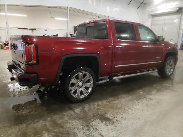 3GTU2PEJ2HG156196 - 2017 GMC SIERRA K1500 DENALI MAROON photo 3