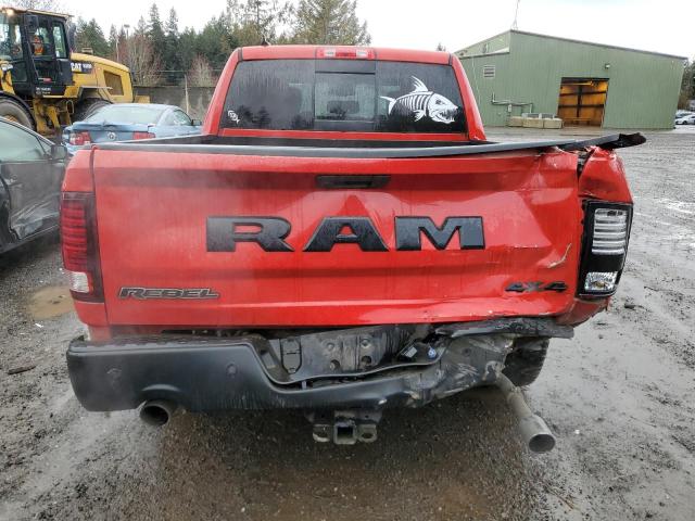 1C6RR7YT7GS370419 - 2016 RAM 1500 REBEL RED photo 6