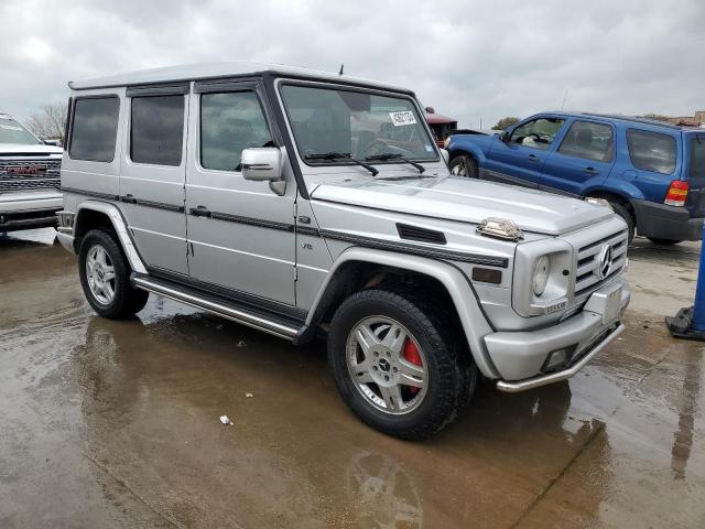 WDCYR49EX2X133352 - 2002 MERCEDES-BENZ G 500 SILVER photo 4