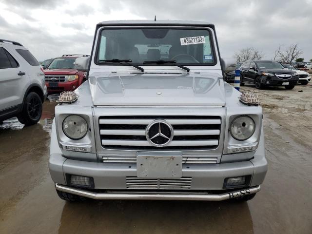 WDCYR49EX2X133352 - 2002 MERCEDES-BENZ G 500 SILVER photo 5