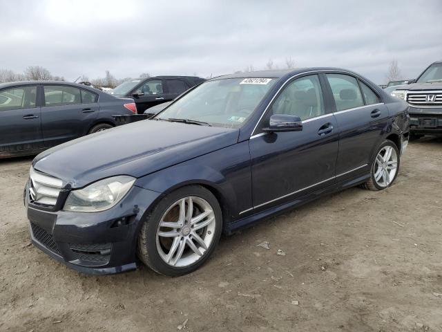 WDDGF8AB6DR284477 - 2013 MERCEDES-BENZ C 300 4MATIC BLUE photo 1