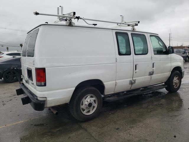 1FTNE2EW8EDA54341 - 2014 FORD ECONOLINE E250 VAN WHITE photo 3