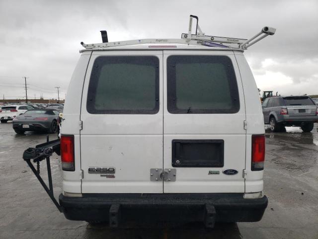 1FTNE2EW8EDA54341 - 2014 FORD ECONOLINE E250 VAN WHITE photo 6