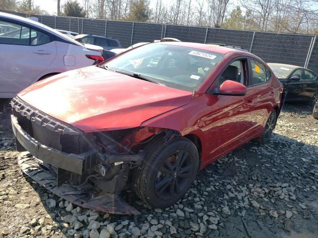 5NPD84LFXJH222194 - 2018 HYUNDAI ELANTRA SEL RED photo 1