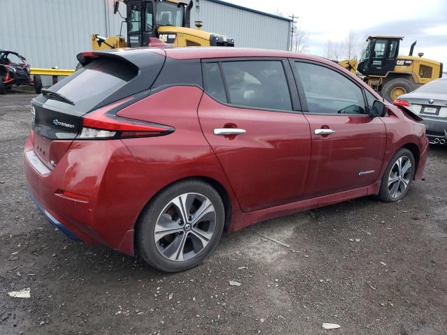 1N4AZ1CP5KC304909 - 2019 NISSAN LEAF S RED photo 3