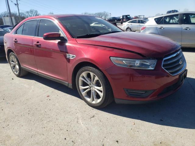 1FAHP2E80DG105181 - 2013 FORD TAURUS SEL RED photo 4