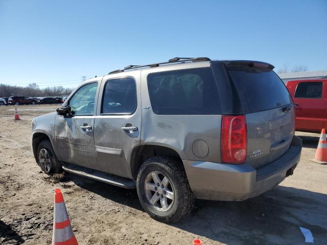 1GKFK13007J142167 - 2007 GMC YUKON GRAY photo 2