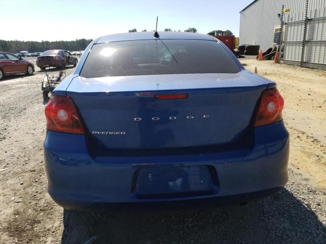 1C3CDZAB6DN575772 - 2013 DODGE AVENGER SE BLUE photo 6