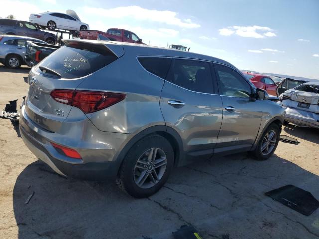 5XYZTDLB3HG409229 - 2017 HYUNDAI SANTA FE S GRAY photo 3