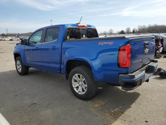 1GCGTCEN7L1157941 - 2020 CHEVROLET COLORADO LT BLUE photo 2