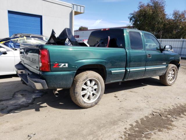 1GCEK19T72Z247176 - 2002 CHEVROLET SILVERADO GREEN photo 3