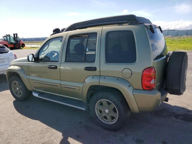 1J4GK38KX3W524087 - 2003 JEEP LIBERTY RENEGADE 绿色 照片 2