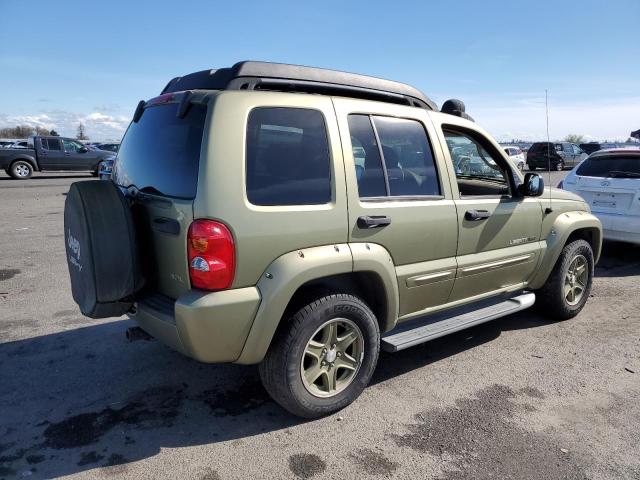 1J4GK38KX3W524087 - 2003 JEEP LIBERTY RENEGADE 绿色 照片 3