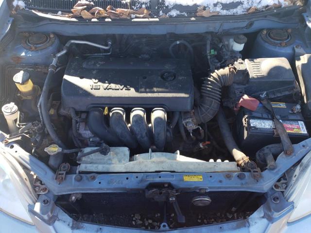 2T1KR32E45C420222 - 2005 TOYOTA COROLLA MA XR BLUE photo 11