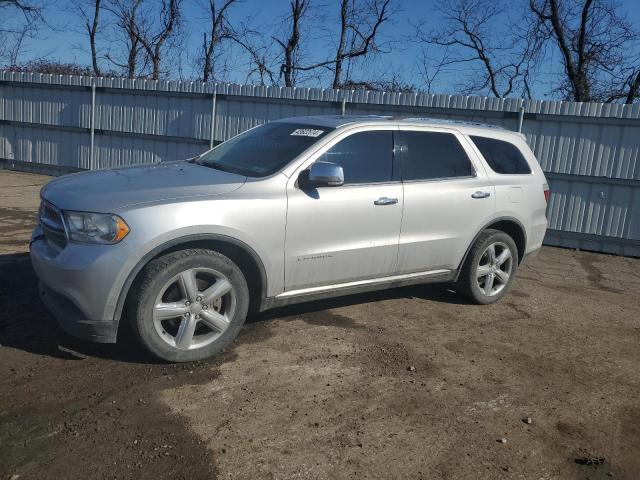 1D4RE5GG7BC733871 - 2011 DODGE DURANGO CITADEL SILVER photo 1