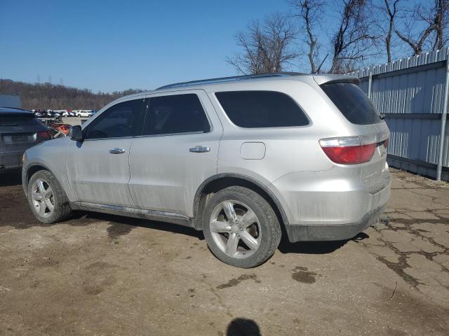 1D4RE5GG7BC733871 - 2011 DODGE DURANGO CITADEL SILVER photo 2