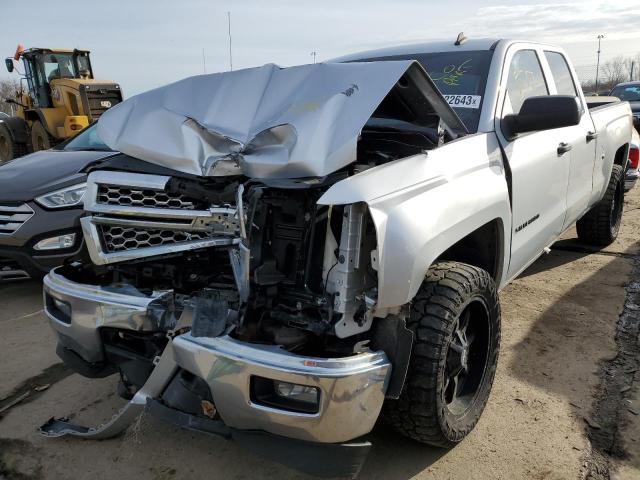 1GCVKREC5EZ378325 - 2014 CHEVROLET 1500 K1500 LT SILVER photo 1