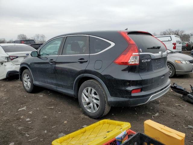 5J6RM4H5XFL047475 - 2015 HONDA CR-V EX BLACK photo 2