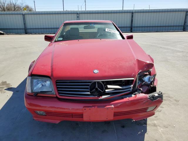 WDBFA63E1SF123483 - 1995 MERCEDES-BENZ SL 320 RED photo 5