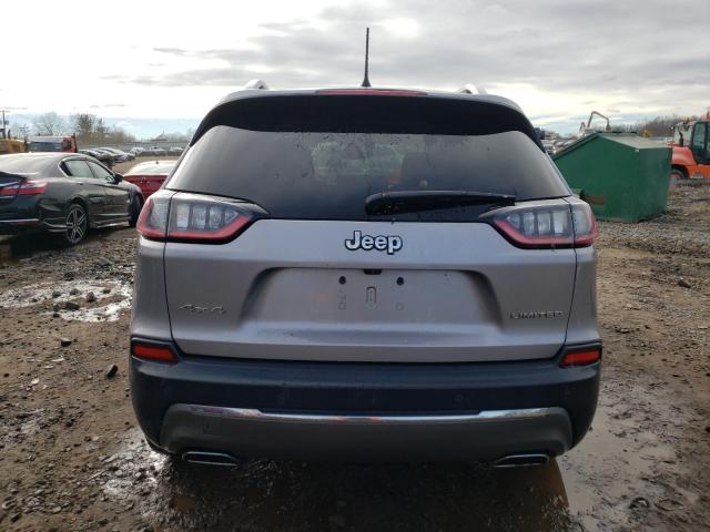 1C4PJMDN3KD150723 - 2019 JEEP CHEROKEE LIMITED SILVER photo 6