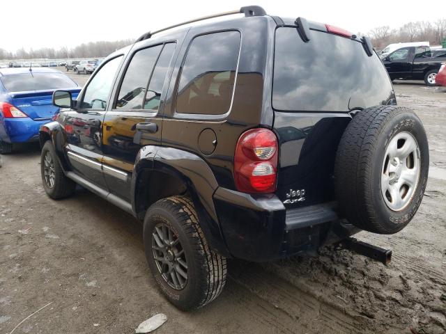 1J4GL58K17W693509 - 2007 JEEP LIBERTY LIMITED BLACK photo 2