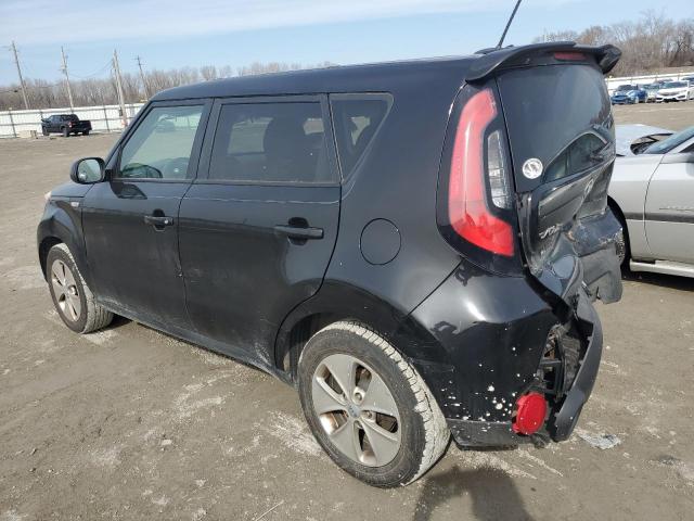 KNDJN2A27E7724803 - 2014 KIA SOUL BLACK photo 2