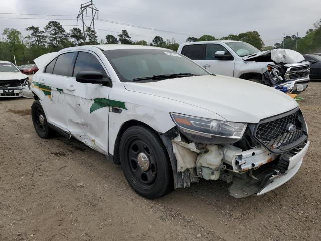 1FAHP2L80HG145706 - 2017 FORD TAURUS POLICE INTERCEPTOR WHITE photo 4