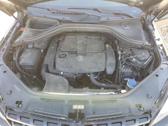 4JGDA5HB1EA268618 - 2014 MERCEDES-BENZ ML 350 4MATIC BLACK photo 12