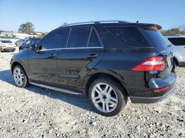 4JGDA5HB1EA268618 - 2014 MERCEDES-BENZ ML 350 4MATIC BLACK photo 2