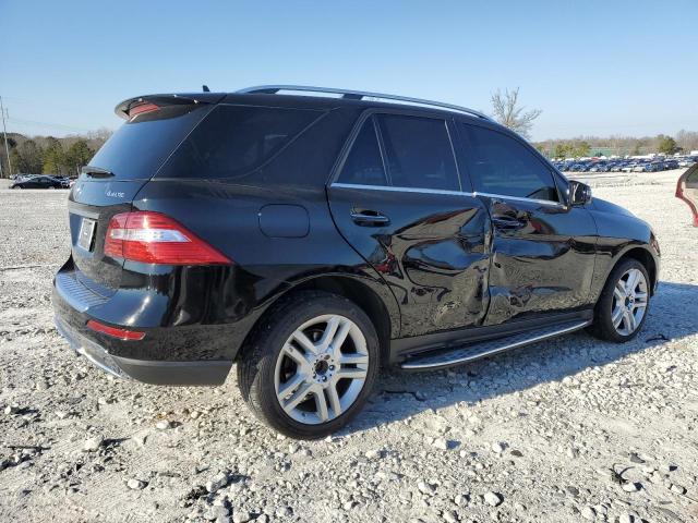 4JGDA5HB1EA268618 - 2014 MERCEDES-BENZ ML 350 4MATIC BLACK photo 3