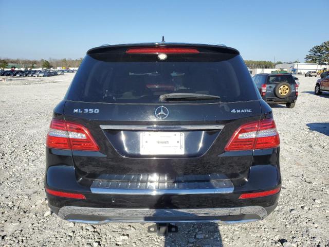 4JGDA5HB1EA268618 - 2014 MERCEDES-BENZ ML 350 4MATIC BLACK photo 6