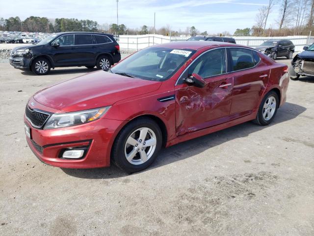 5XXGM4A78FG356273 - 2015 KIA OPTIMA LX RED photo 1