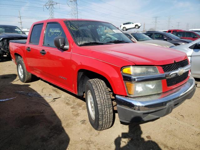 1GCCS136858229466 - 2005 CHEVROLET COLORADO RED photo 4