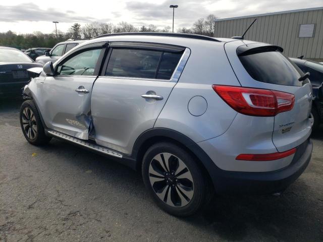 KNDPCCA62B7167772 - 2011 KIA SPORTAGE EX SILVER photo 2