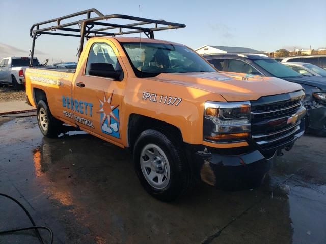 1GCNCNEH4JZ146181 - 2018 CHEVROLET SILVERADO C1500 ORANGE photo 4