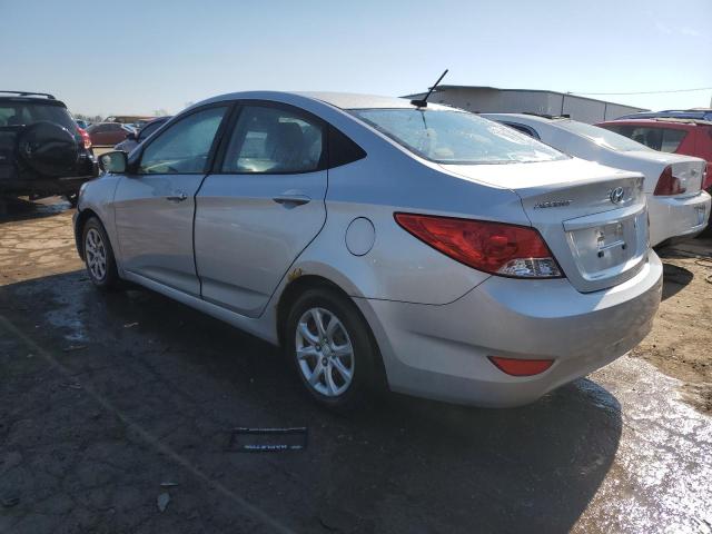 KMHCT4AE4DU313634 - 2013 HYUNDAI ACCENT GLS SILVER photo 2