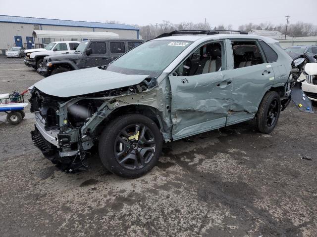 2T3J1RFV8NW313843 - 2022 TOYOTA RAV4 ADVENTURE GRAY photo 1