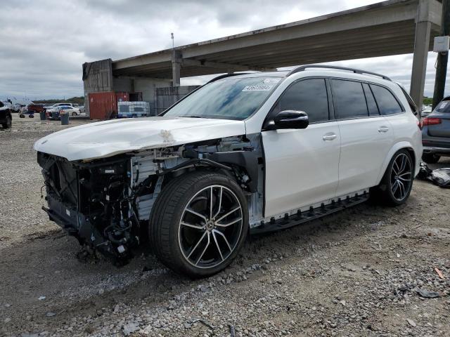 4JGFF8GE6MA488990 - 2021 MERCEDES-BENZ GLS 580 4MATIC WHITE photo 1