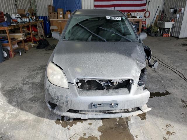 2T1KR32E38C699473 - 2008 TOYOTA COROLLA MA XR GRAY photo 5