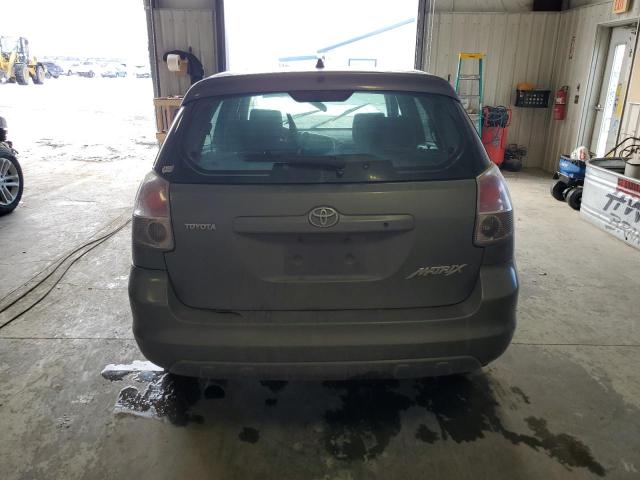 2T1KR32E38C699473 - 2008 TOYOTA COROLLA MA XR GRAY photo 6