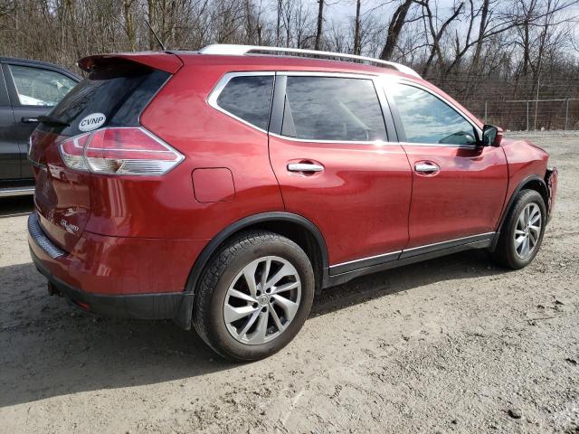 5N1AT2MV5FC781081 - 2015 NISSAN ROGUE S RED photo 3