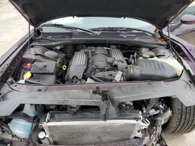 2C3CDZFJ8MH579007 - 2021 DODGE CHALLENGER R/T SCAT PACK PURPLE photo 11
