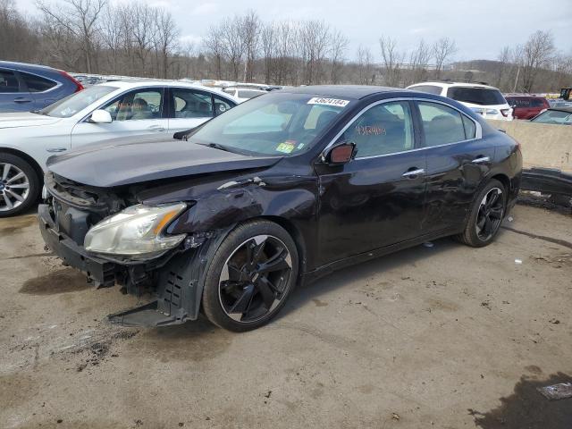 1N4AA5AP4AC803149 - 2010 NISSAN MAXIMA S BLACK photo 1