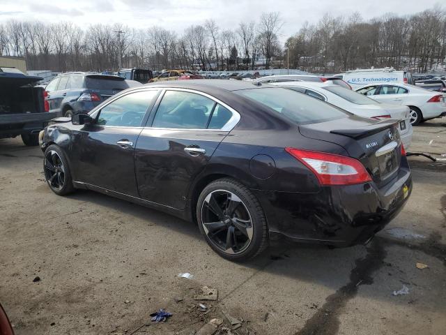 1N4AA5AP4AC803149 - 2010 NISSAN MAXIMA S BLACK photo 2