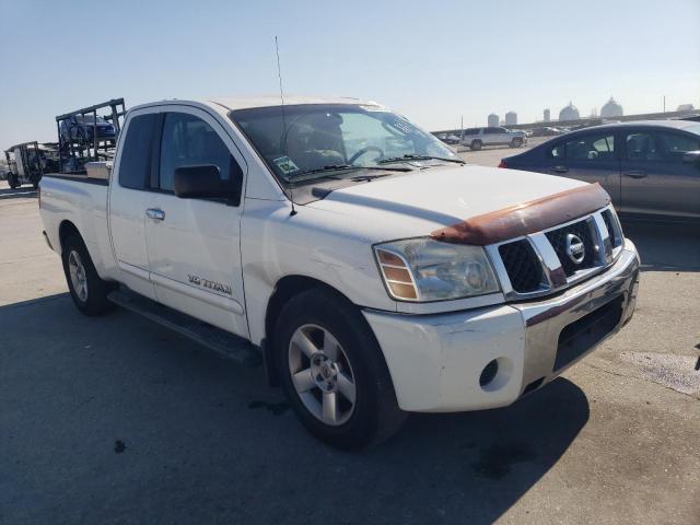 1N6BA06A47N201531 - 2007 NISSAN TITAN XE WHITE photo 4