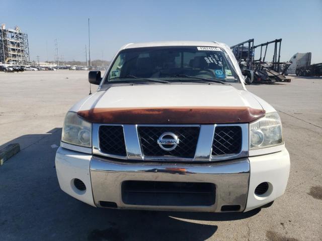 1N6BA06A47N201531 - 2007 NISSAN TITAN XE WHITE photo 5